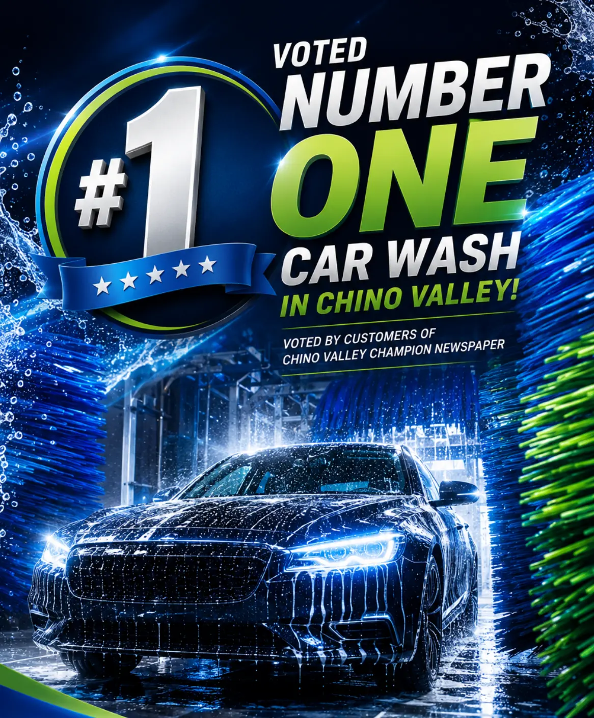 Voted #1 Car Wash in Chino Valley 2026
